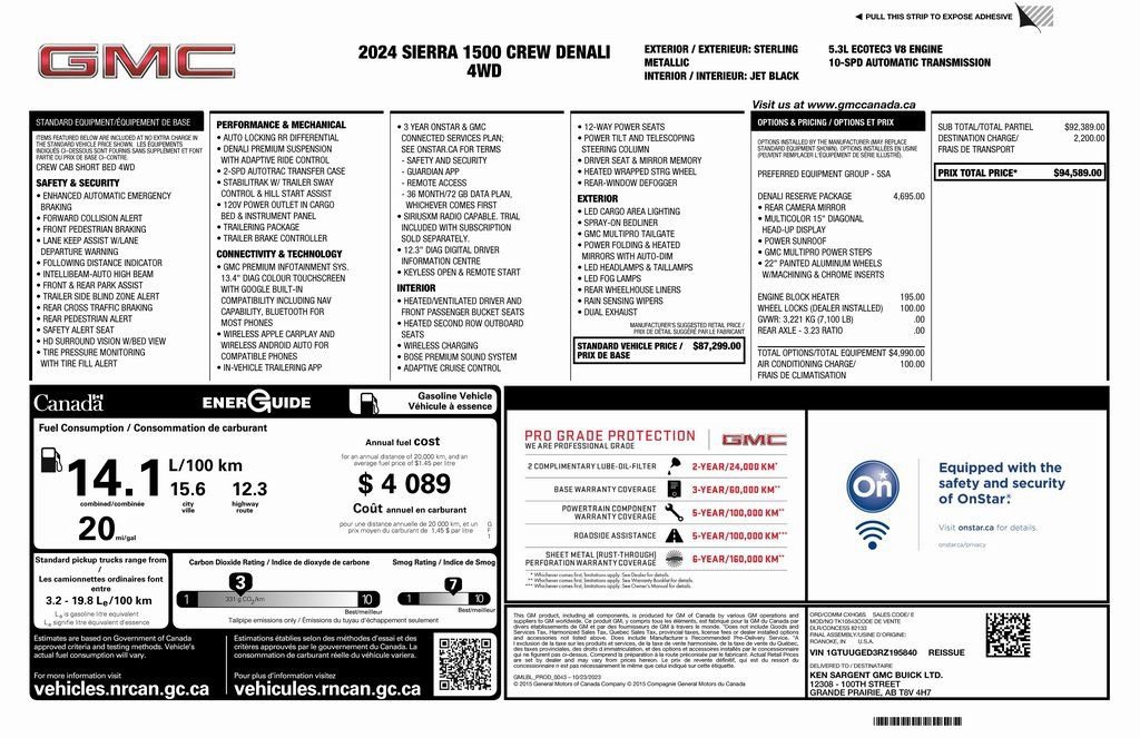 Used 2024 GMC Sierra 1500 Denali w/ Denali Reserve Package image 4