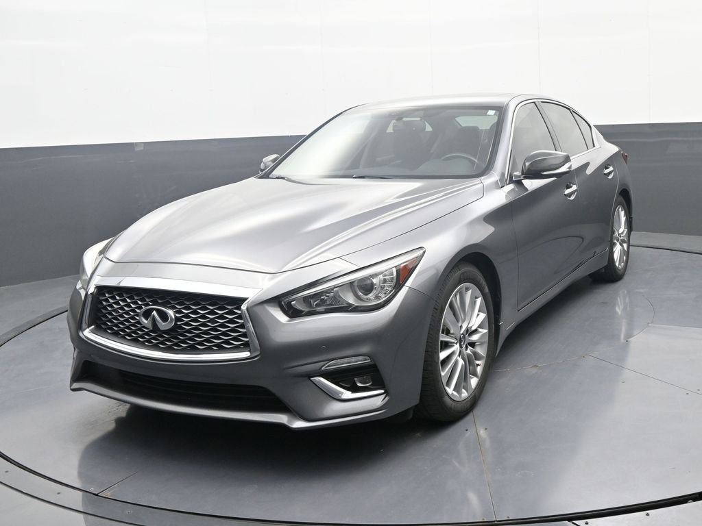 Used 2021 INFINITI Q50 Luxe w/ Seat & Sound Package RWD image 1