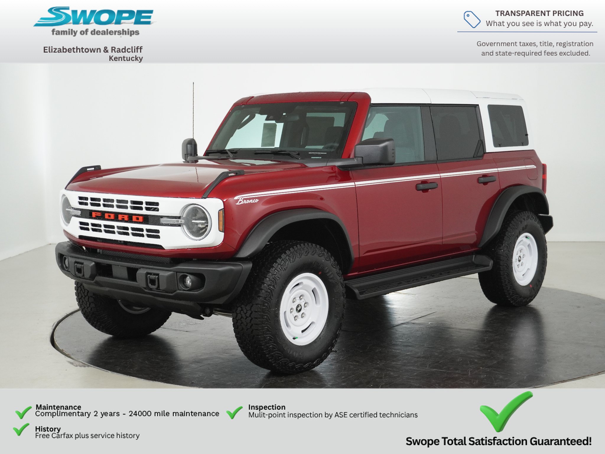 New 2026 Ford Bronco Heritage Edition AWD/4WD image 7