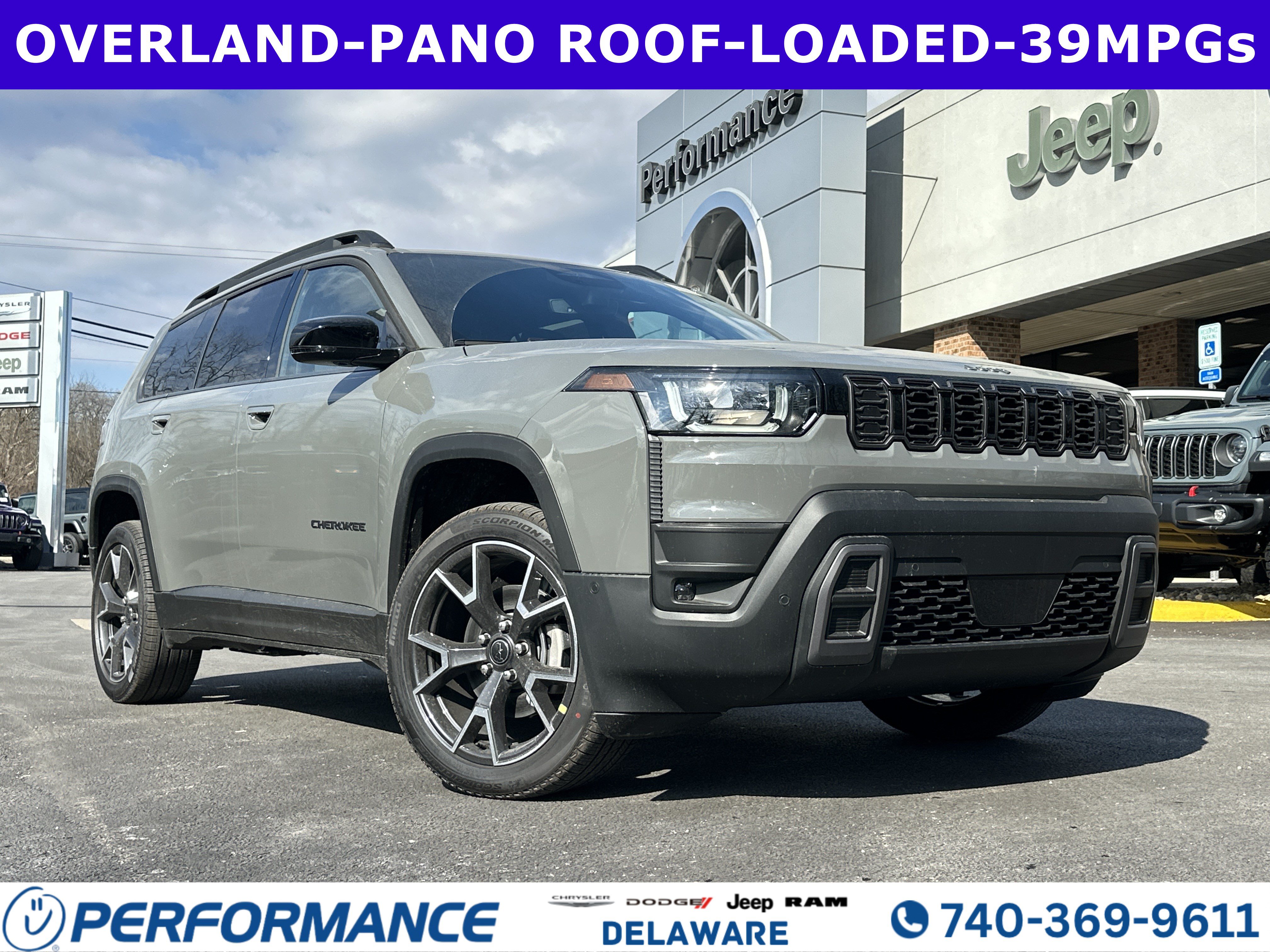 New 2026 Jeep Cherokee Overland AWD/4WD image 1