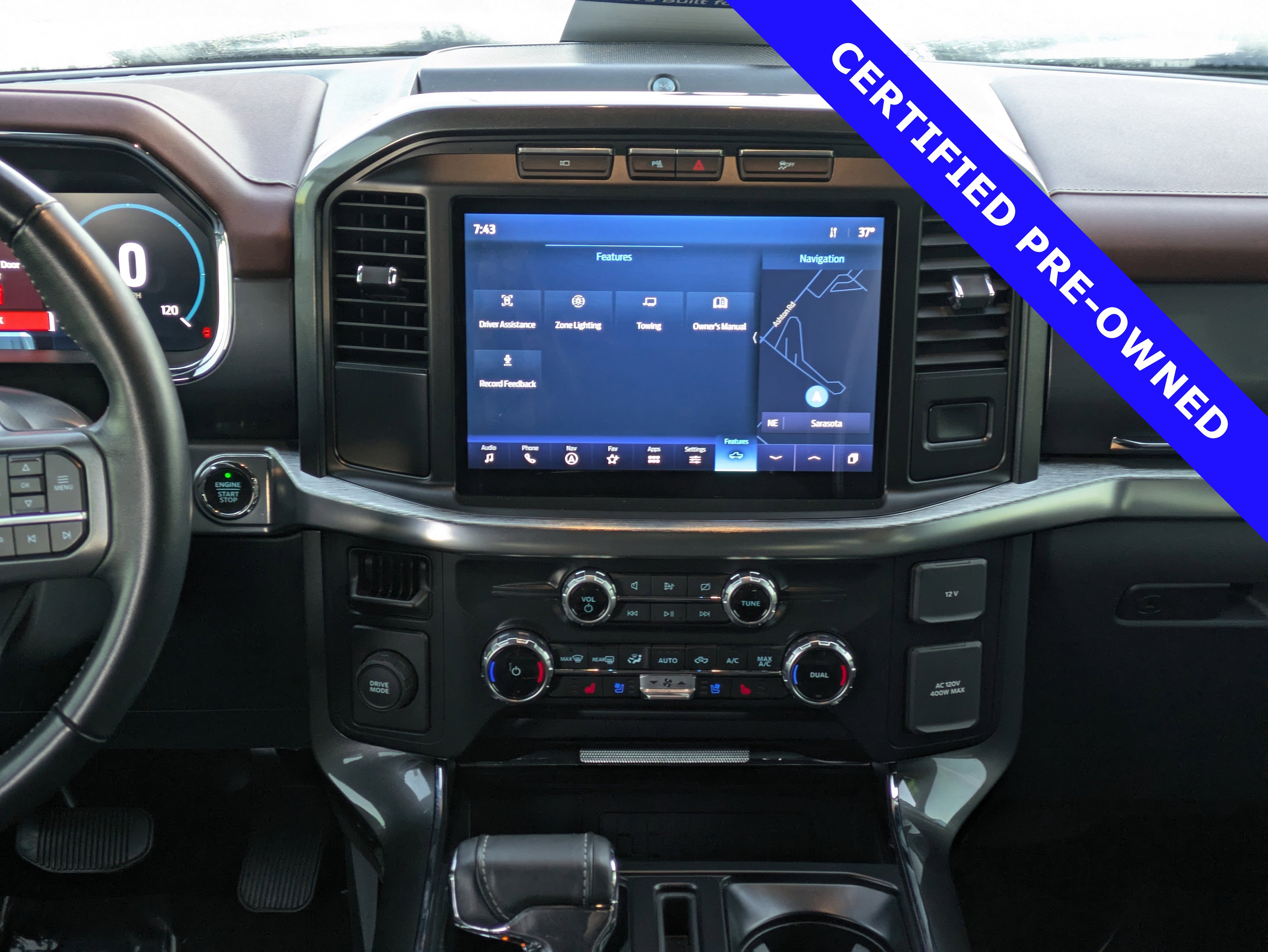 Certified 2023 Ford F150 Lariat w/ Equipment Group 502A High image 19