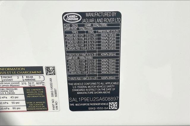 New 2025 Land Rover Range Rover Sport SE image 8