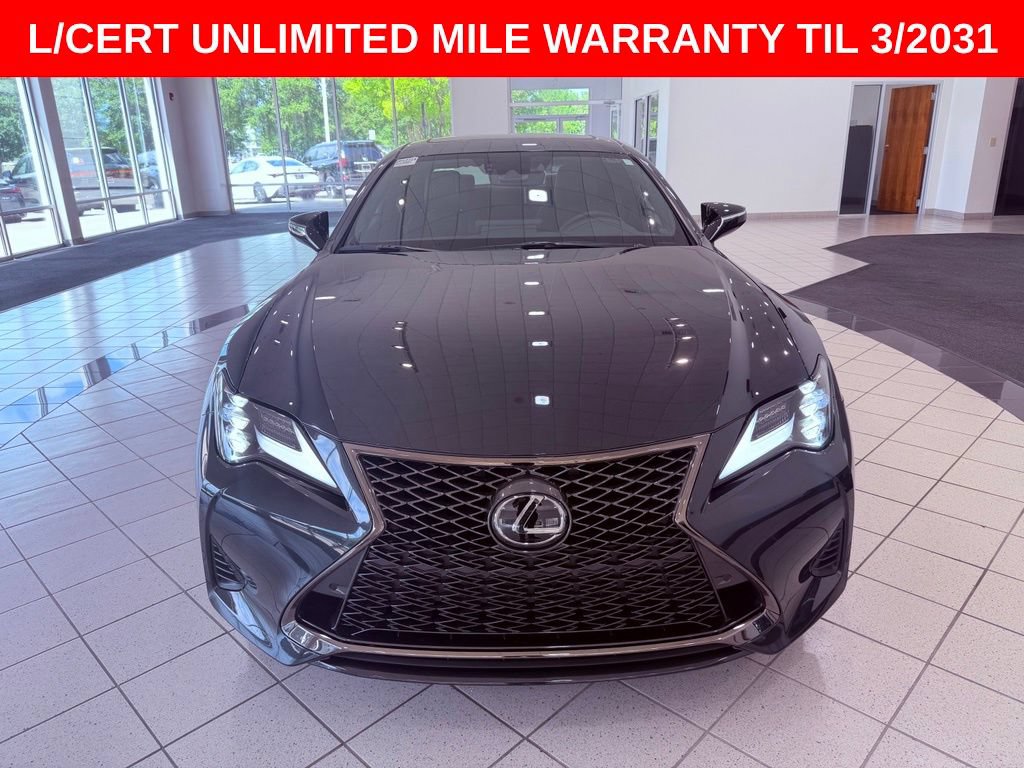 Certified 2025 Lexus RC 350 F Sport w/ Navigation Package RWD image 2