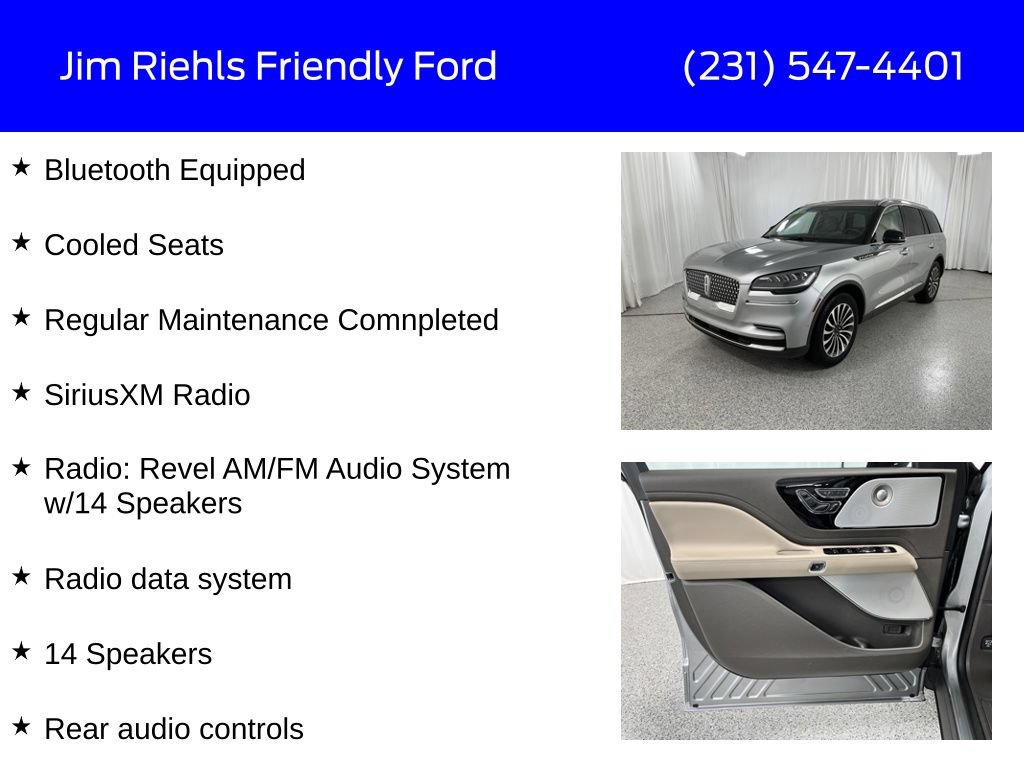 Used 2023 Lincoln Aviator Reserve w/ Equipment Group 201A AWD/4WD image 12