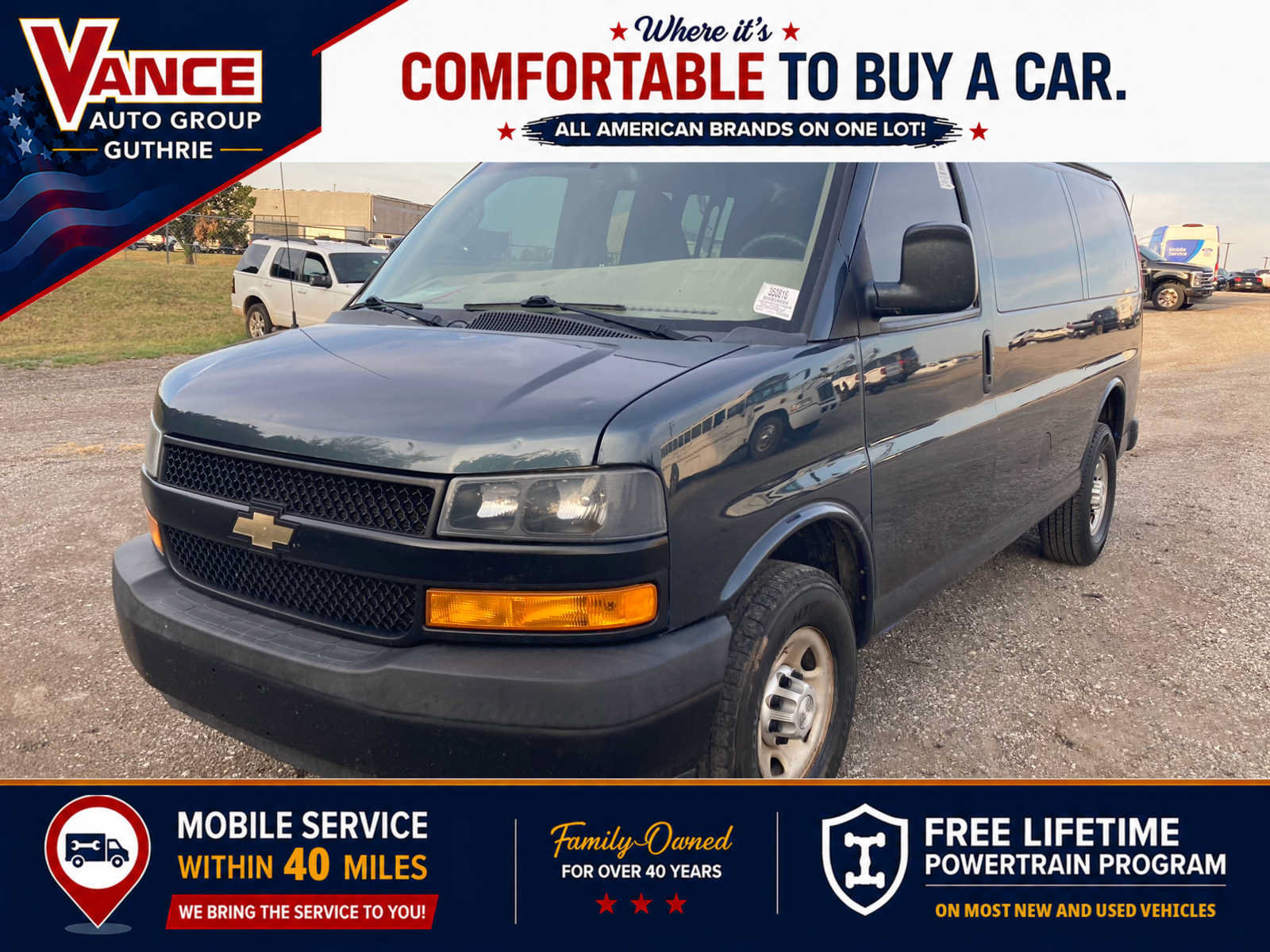 Used 2019 Chevrolet Express 2500 w/ Driver Convenience Package