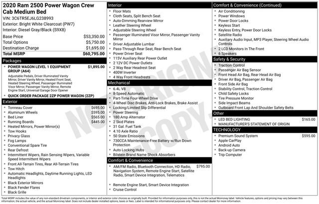 Used 2020 RAM 2500 Power Wagon image 13