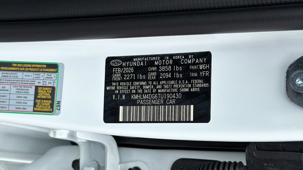 New 2026 Hyundai Elantra Sport w/ Cargo Package FWD image 32