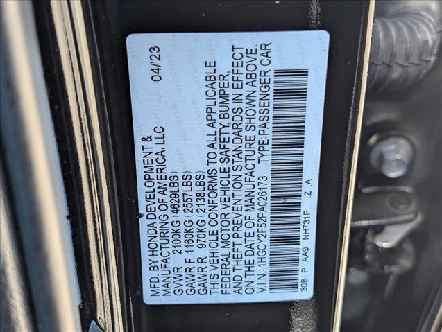 Used 2023 Honda Accord Sport image 24