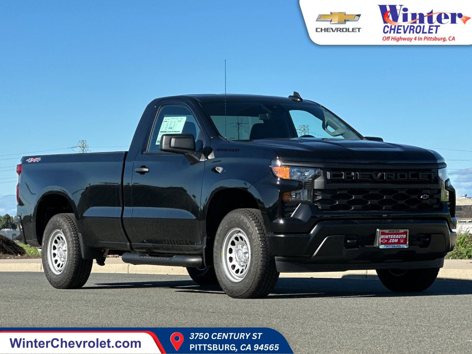New 2026 Chevrolet Silverado 1500 W/T w/ LPO, Dark Essentials Package image 1