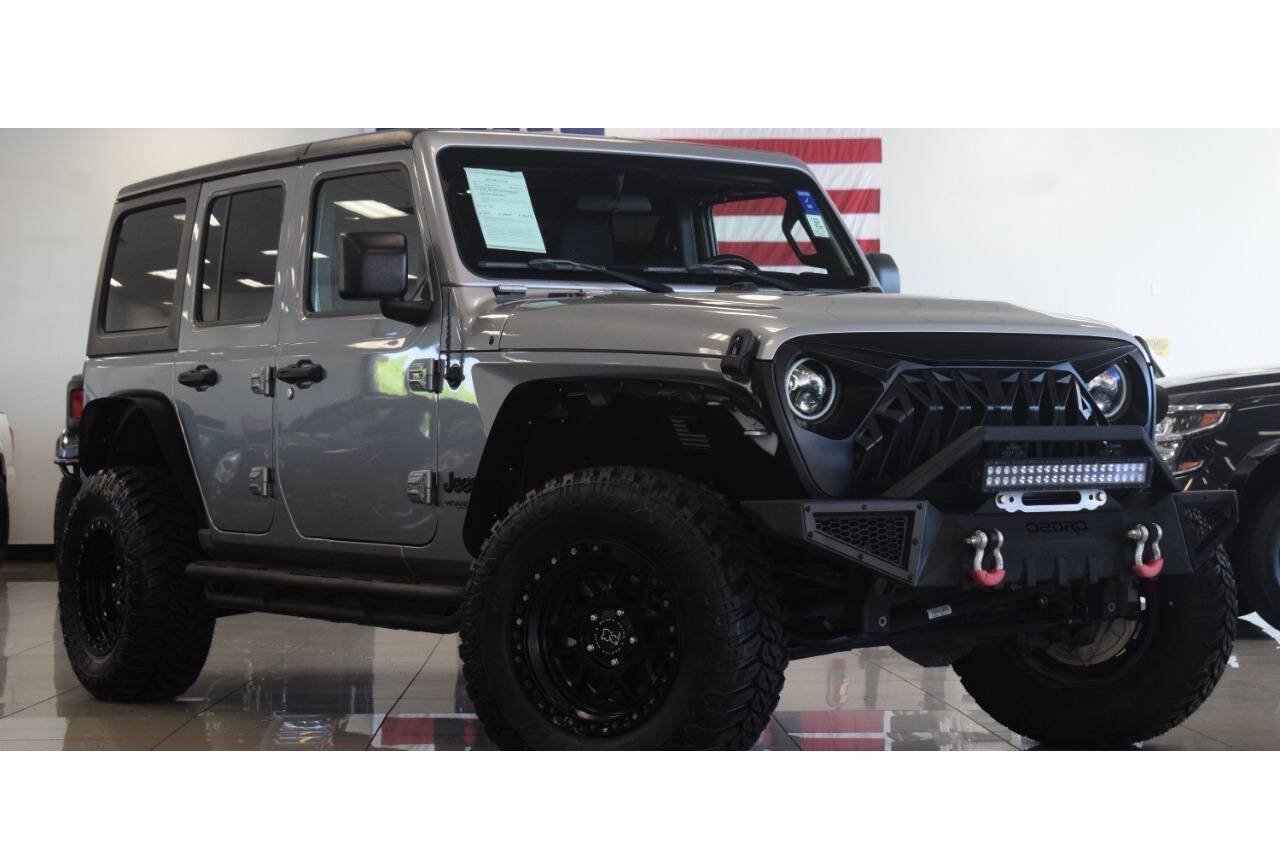 Used 2020 Jeep Wrangler Unlimited Sport AWD/4WD image 1