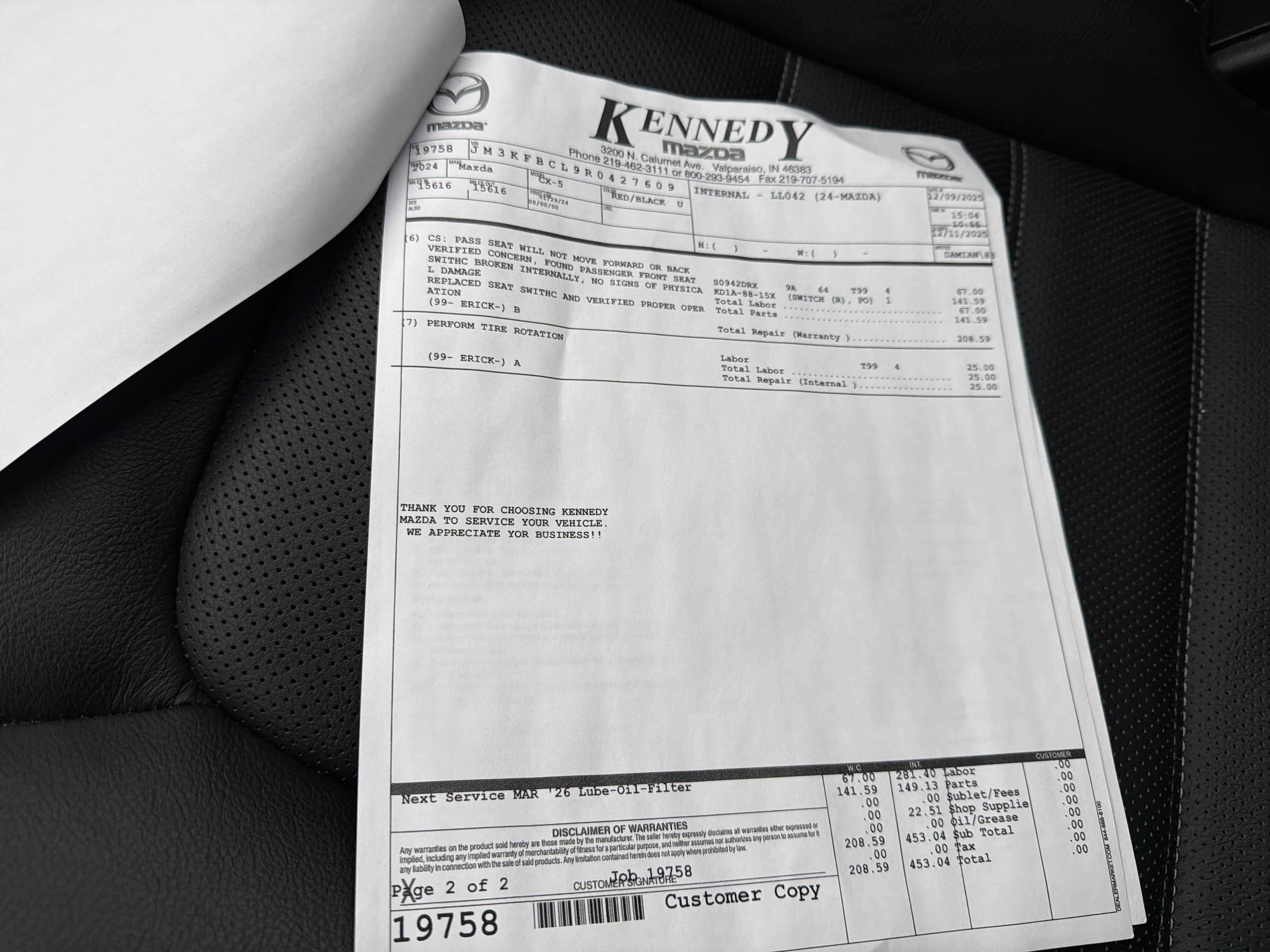 Certified 2024 MAZDA CX-5 AWD 2.5 S w/ Preferred Package image 18