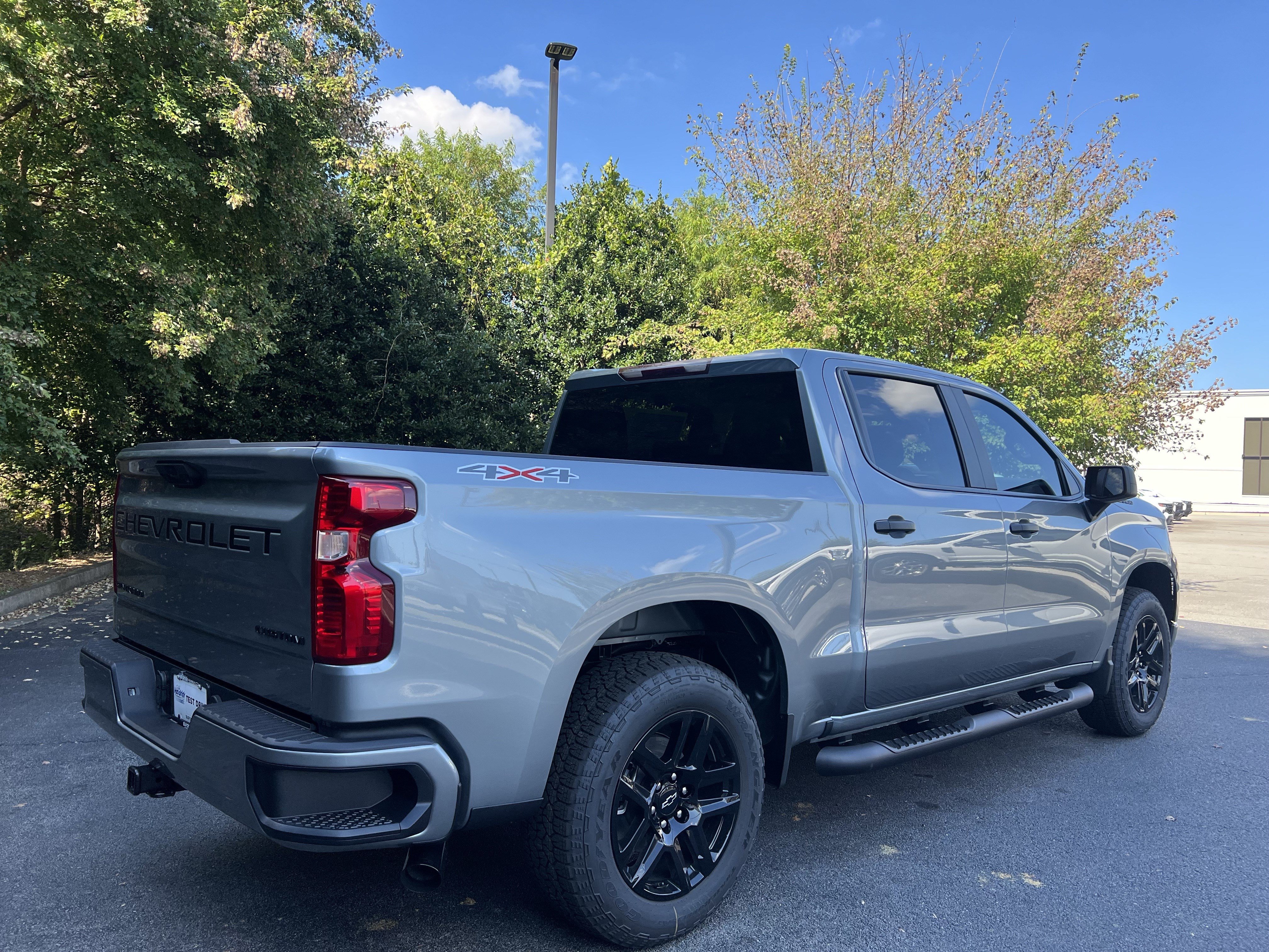 New 2026 Chevrolet Silverado 1500 Custom w/ Turbomax Blackout Package AWD/4WD image 9