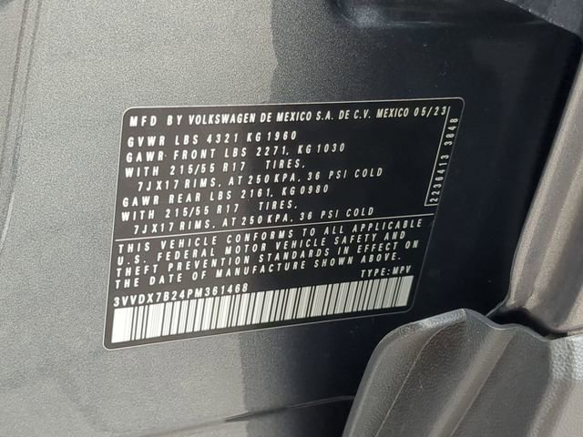 Used 2023 Volkswagen Taos S w/ IQ Drive S Package FWD image 32