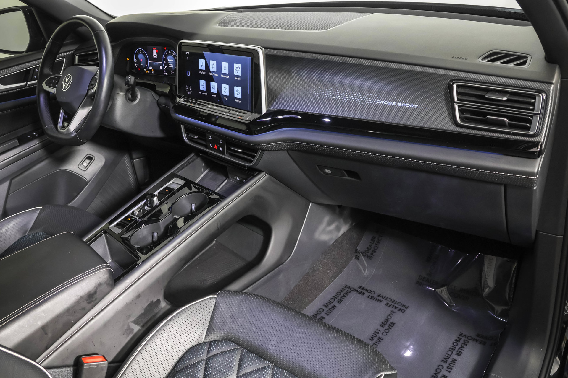 Used 2024 Volkswagen Atlas Cross Sport SEL Premium R-Line AWD/4WD image 44