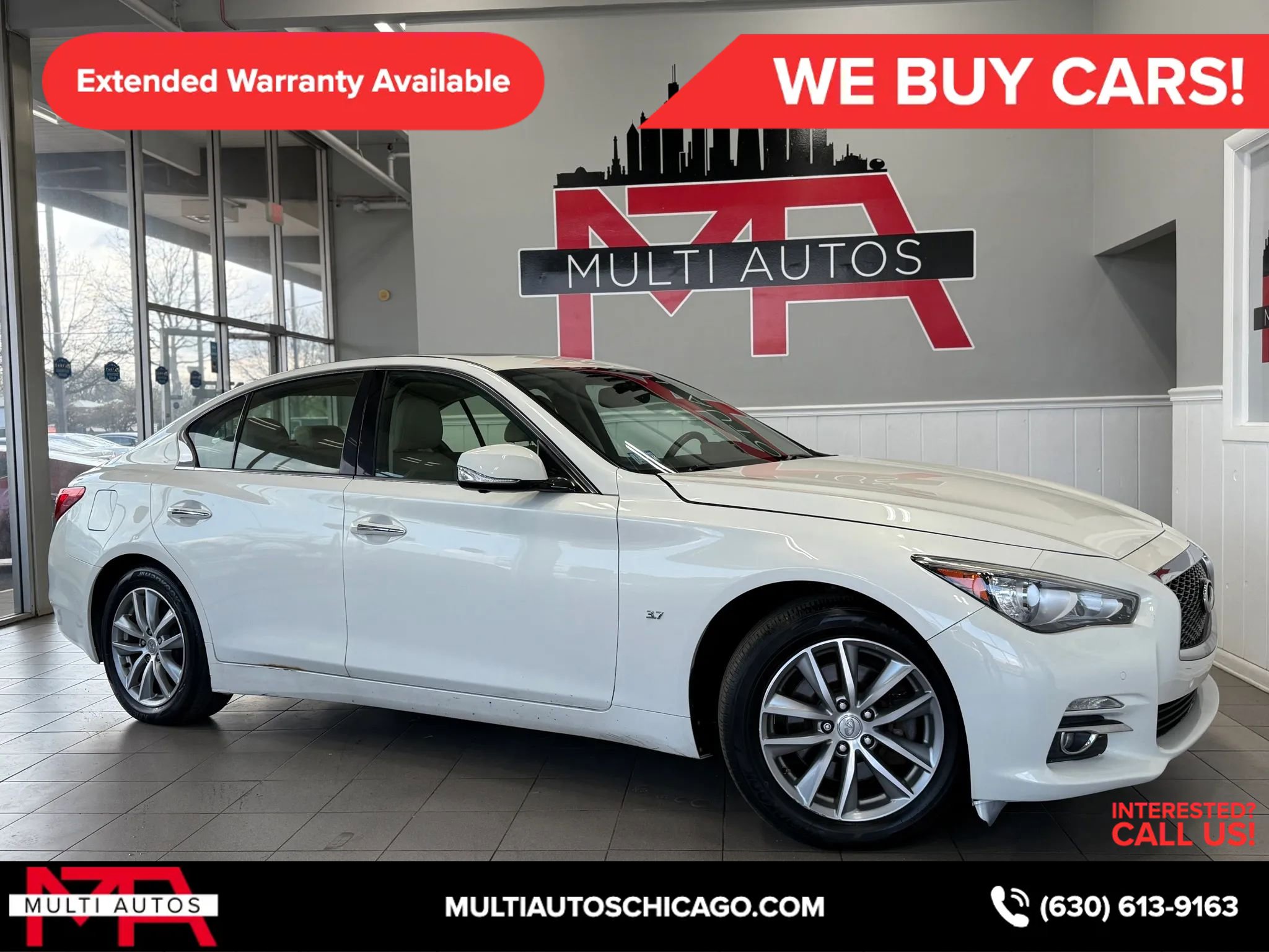 Used 2015 INFINITI Q50 Premium w/ Deluxe Touring Package image 1