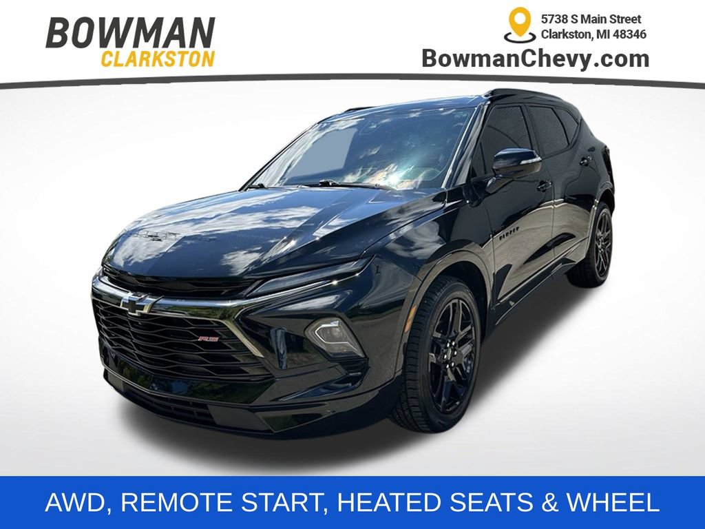 Certified 2024 Chevrolet Blazer RS w/ Driver Confidence II Package AWD/4WD image 1