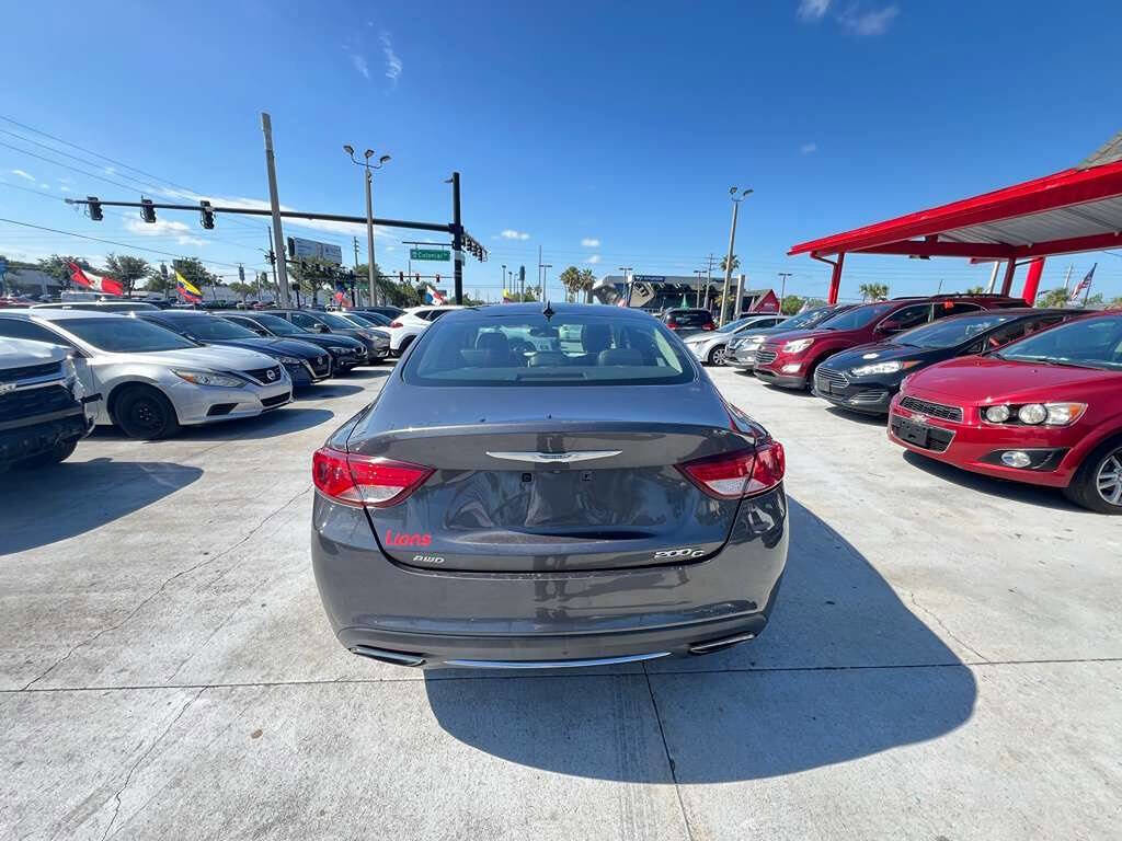 Used 2015 Chrysler 200 C w/ Navigation & Sound Group I AWD/4WD image 5