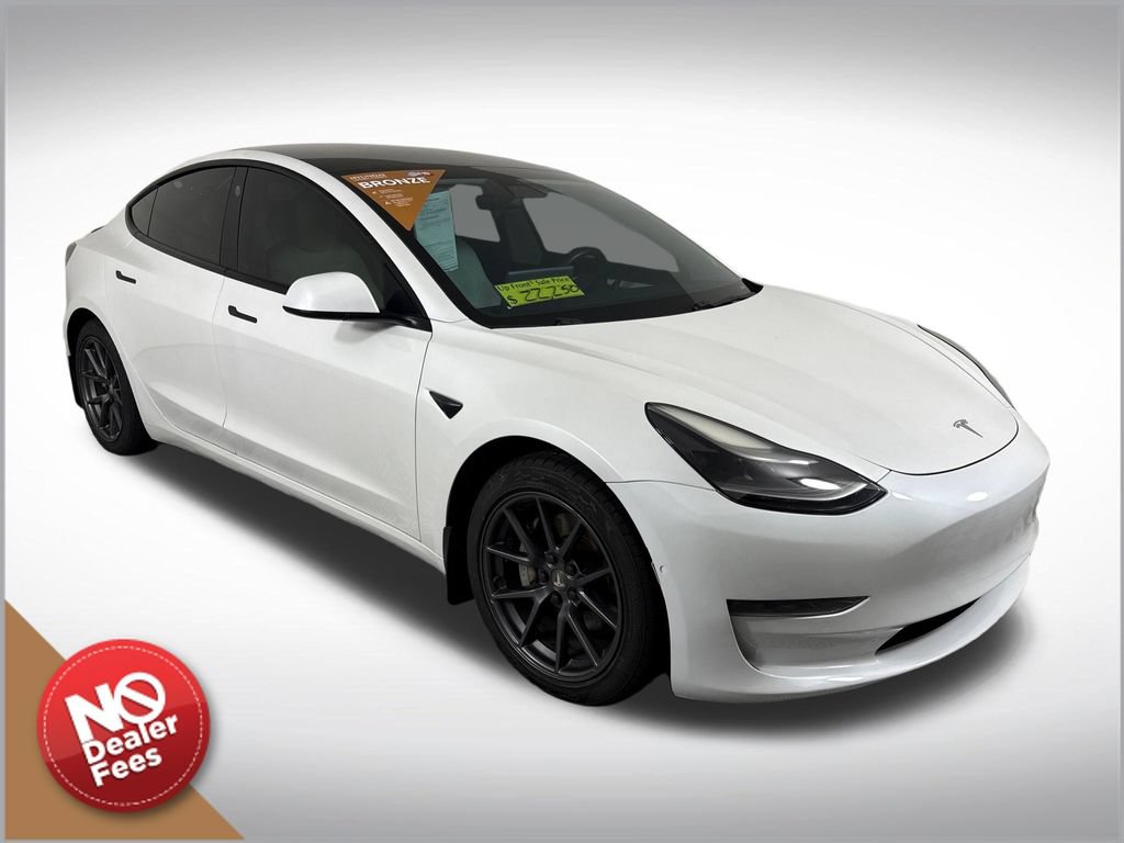 Used 2021 Tesla Model 3 Long Range AWD/4WD image 1