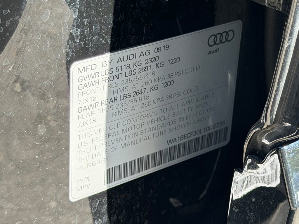 Used 2020 Audi Q3 2.0T Premium Plus w/ Premium Plus Package AWD/4WD image 27