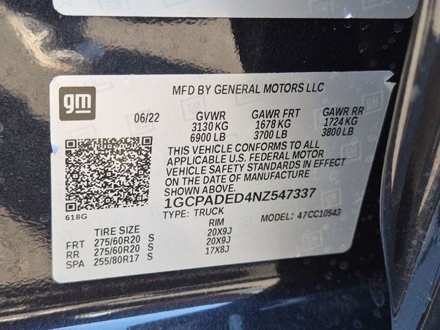 Used 2022 Chevrolet Silverado 1500 RST w/ All Star Edition Plus RWD image 17