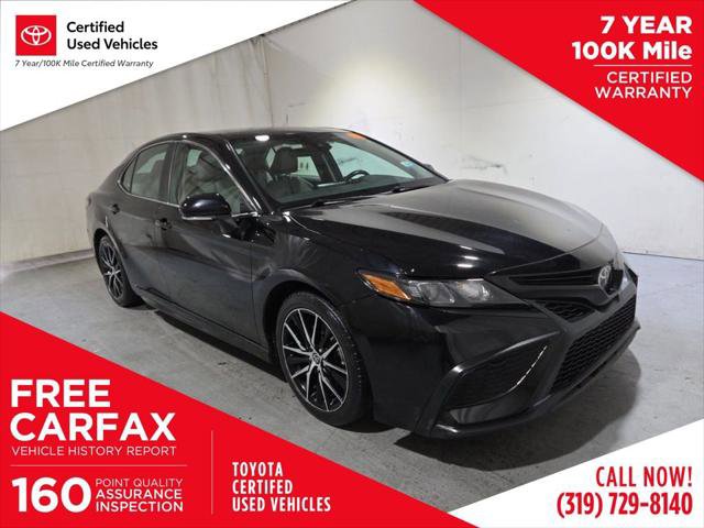 Certified 2022 Toyota Camry SE FWD video 1