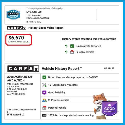 Used 2008 Acura RL image 22