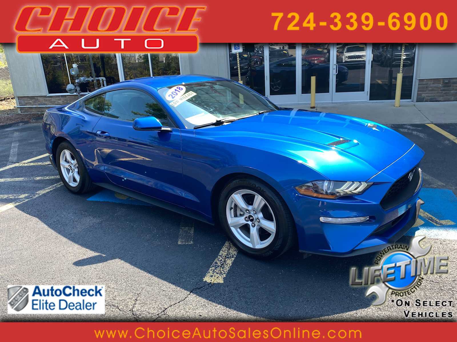 Used 2018 Ford Mustang Coupe RWD image 1