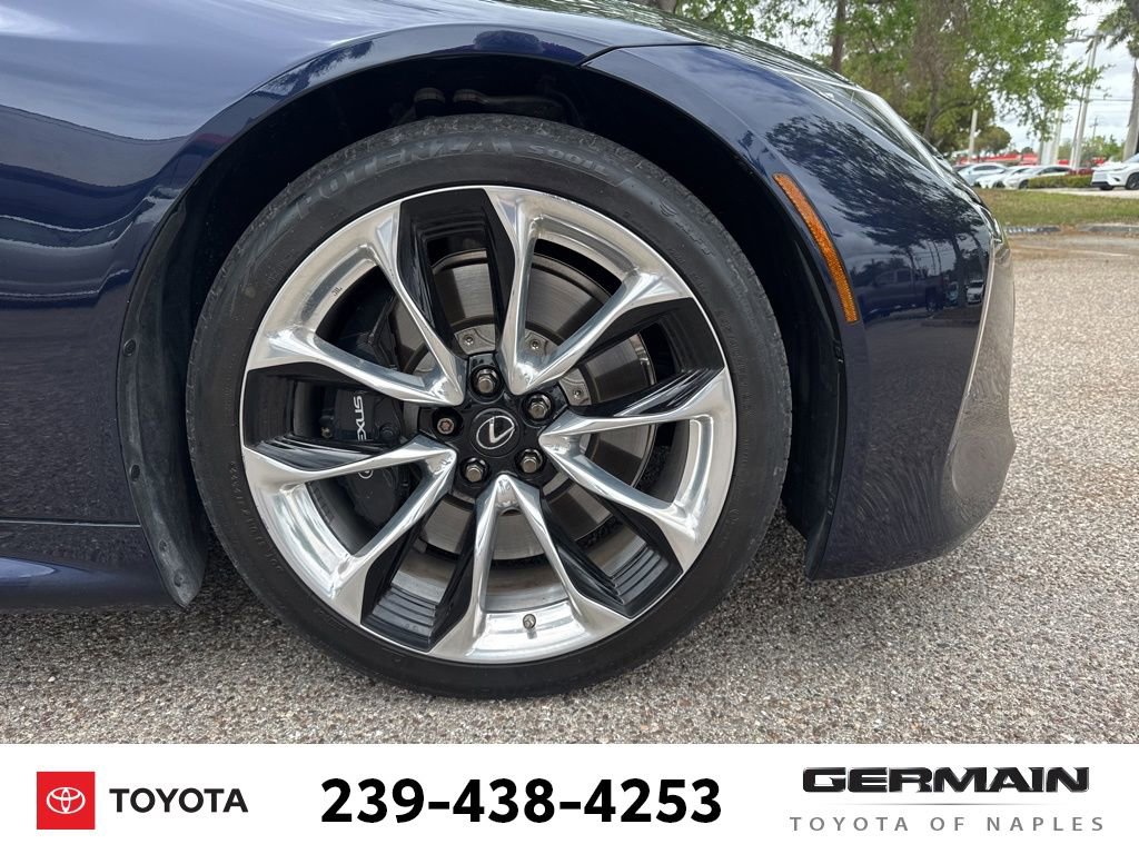Used 2022 Lexus LC 500 Convertible w/ Touring Package image 14