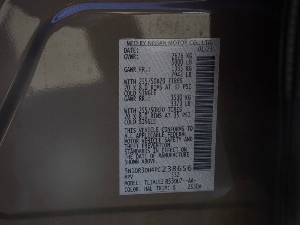 Certified 2023 Nissan Pathfinder Platinum image 25