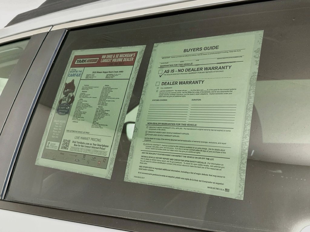 Certified 2025 Nissan Rogue SV AWD/4WD image 13