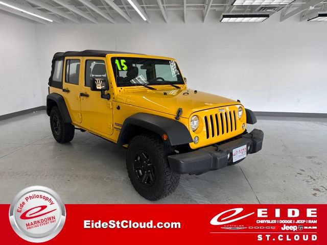 Used 2015 Jeep Wrangler Unlimited Sport AWD/4WD image 1