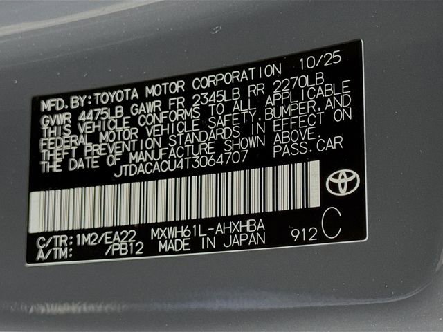 New 2026 Toyota Prius Plug-In Hybrid FWD image 16