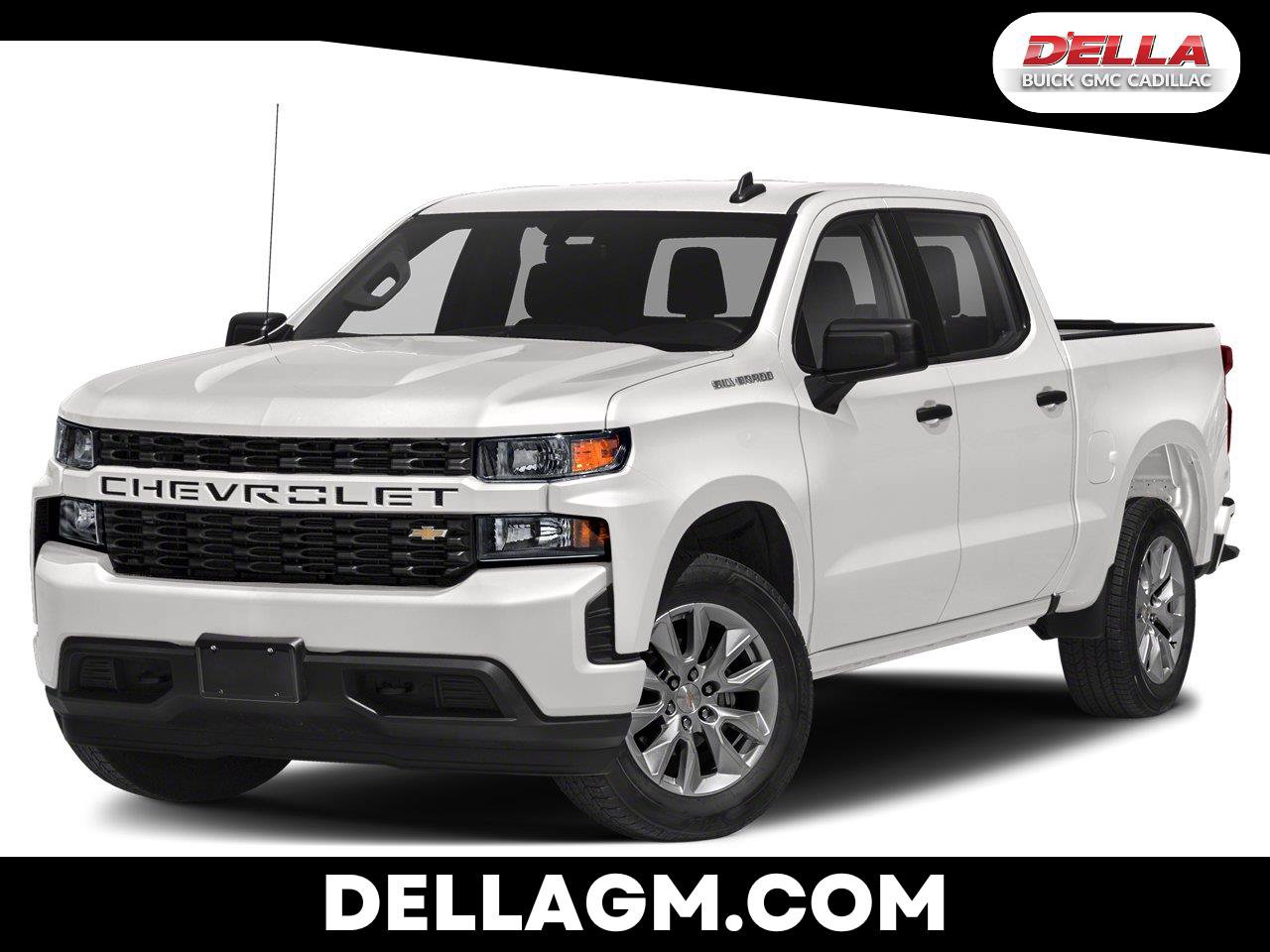 Used 2022 Chevrolet Silverado 1500 Custom w/ LPO, Dark Essentials Package AWD/4WD image 1