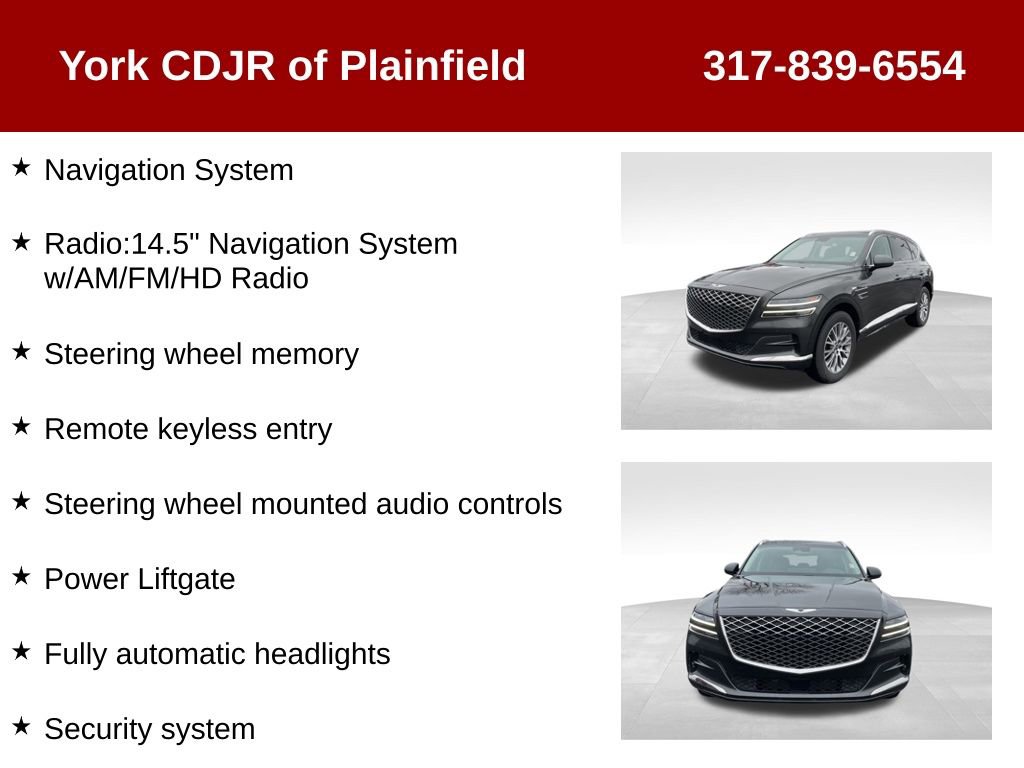 Used 2024 Genesis GV80 2.5T image 6