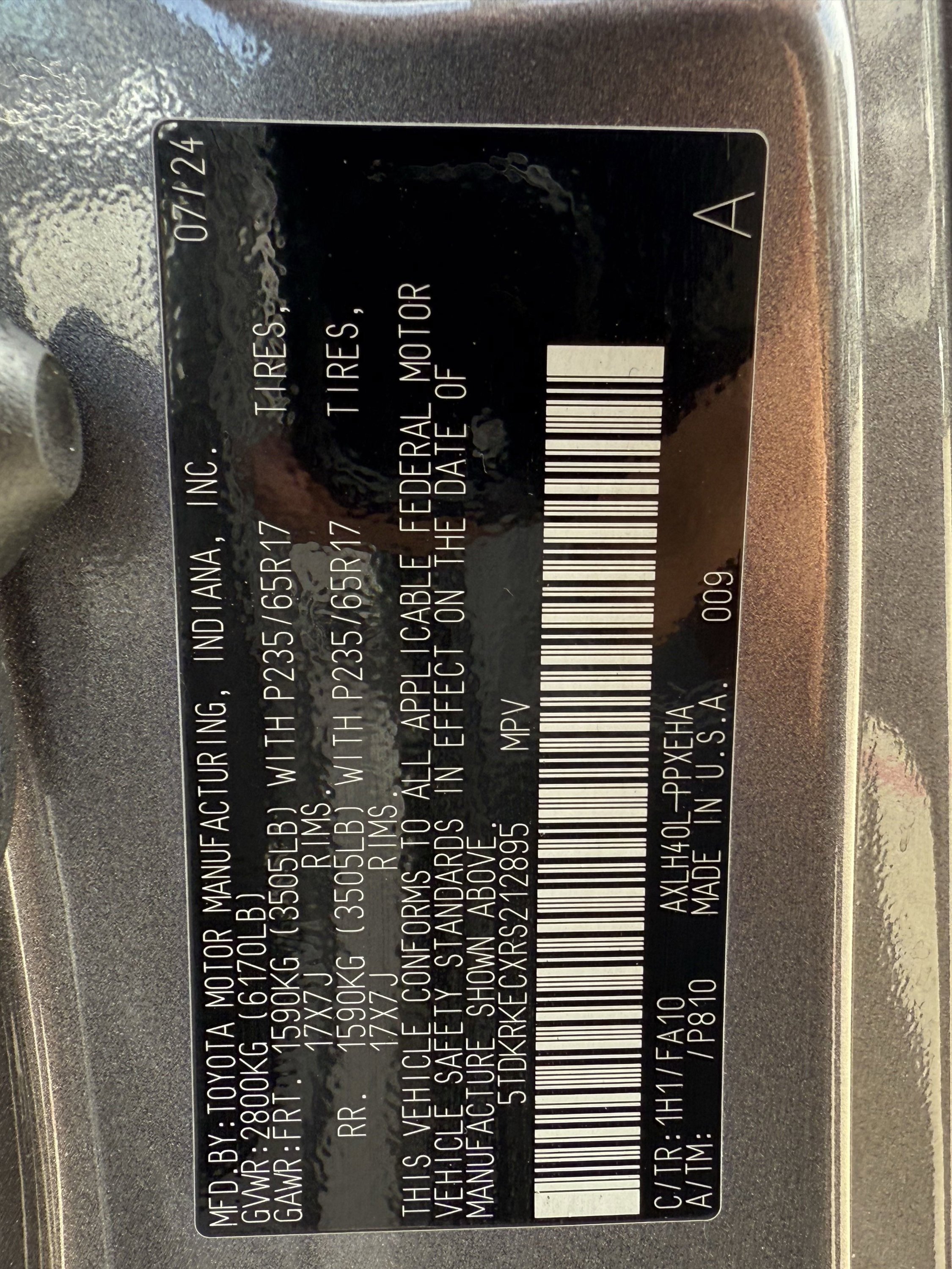 Used 2024 Toyota Sienna LE image 25