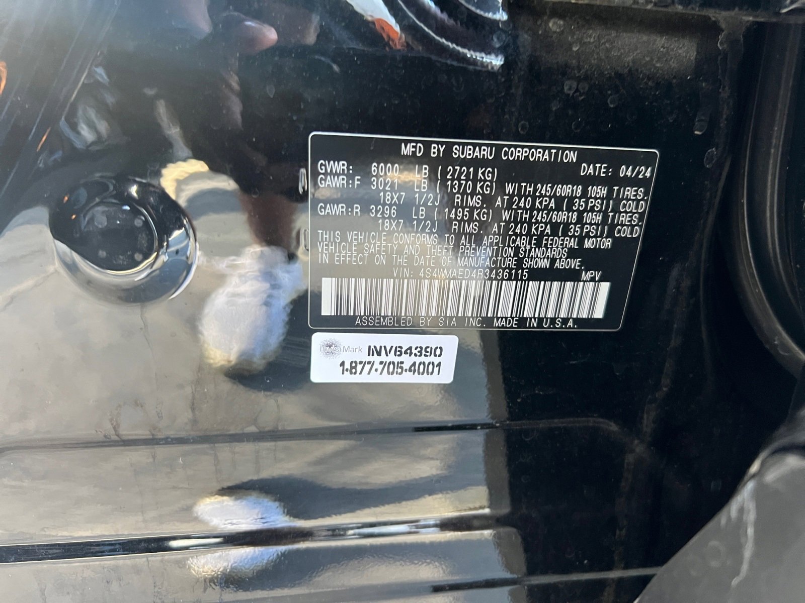 Used 2024 Subaru Ascent Premium w/ Convenience Package image 29