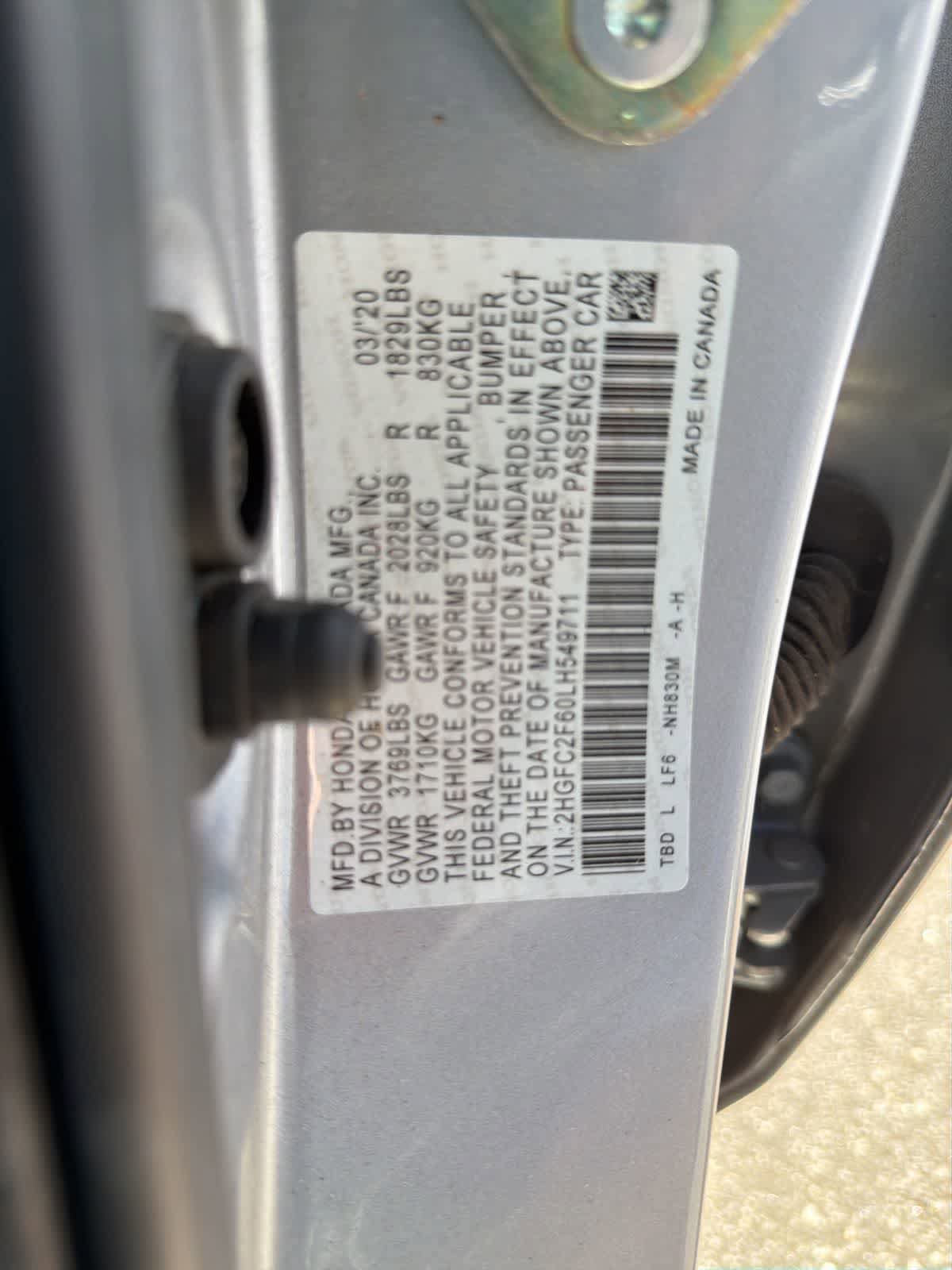 Used 2020 Honda Civic LX image 19