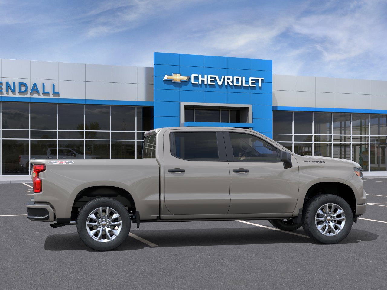 New 2026 Chevrolet Silverado 1500 Custom w/ LPO, Dark Essentials Package AWD/4WD image 5