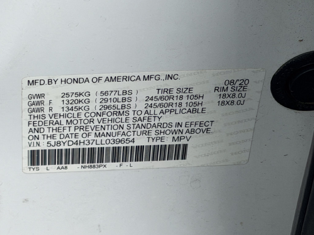Used 2020 Acura MDX SH-AWD image 9