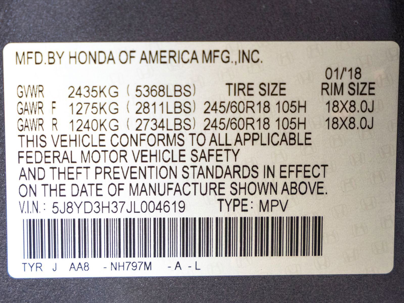 Used 2018 Acura MDX FWD image 30