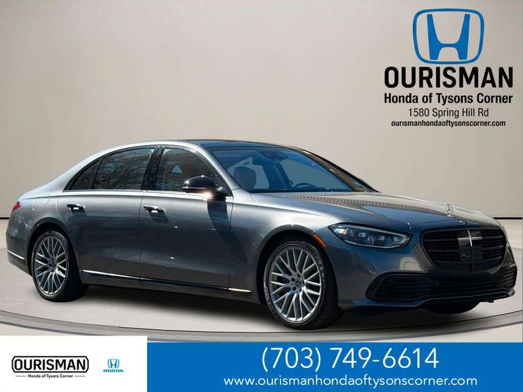 Used 2022 Mercedes-Benz S 580 4MATIC Sedan w/ 3D Technology Package image 1
