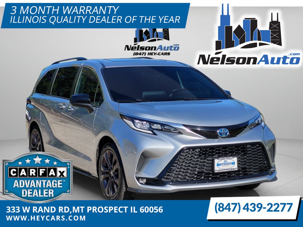 Used 2021 Toyota Sienna XSE w/ XSE Plus Package FWD image 1
