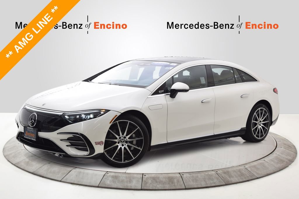 Used 2023 Mercedes-Benz EQS 580 4MATIC Sedan image 1