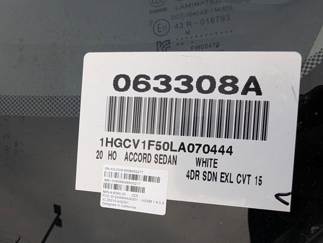 Used 2020 Honda Accord EX-L image 36