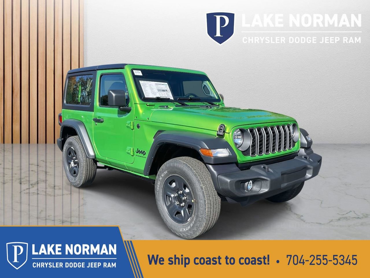 New 2026 Jeep Wrangler Unlimited Sport AWD/4WD image 1