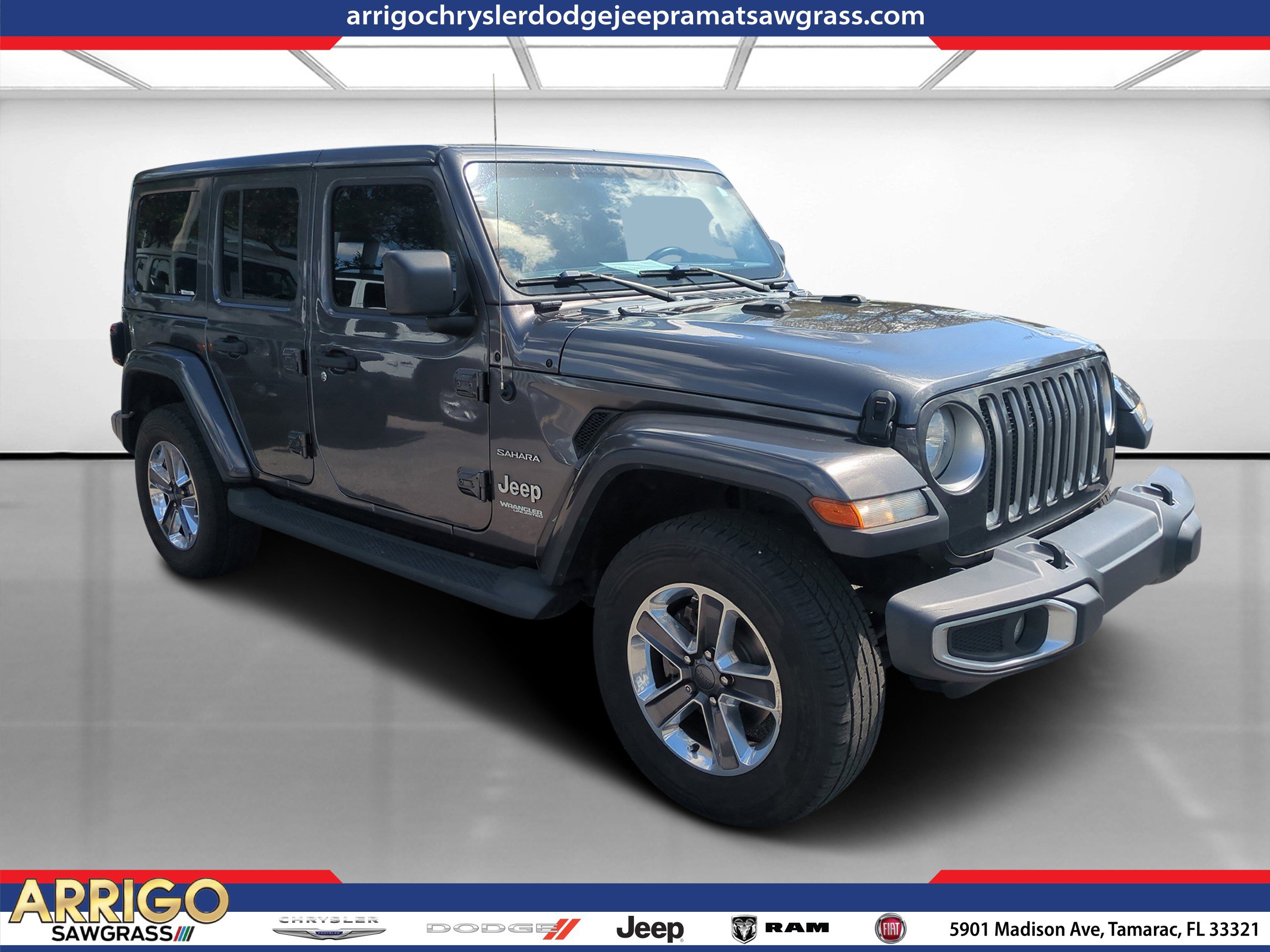 Used 2021 Jeep Wrangler Unlimited Sahara