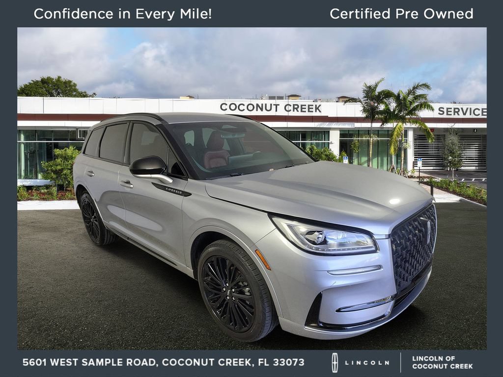 Certified 2023 Lincoln Corsair Reserve w/ Jet Appearance Package FWD 360° Tour