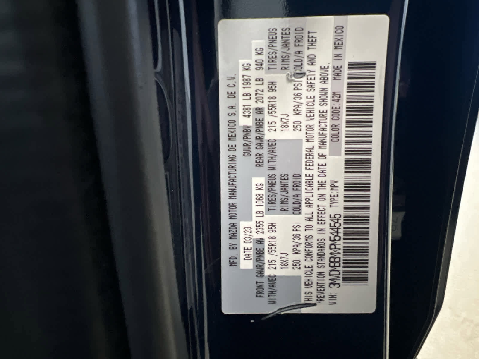 Certified 2023 MAZDA CX-30 AWD 2.5 S w/ Select Package image 21