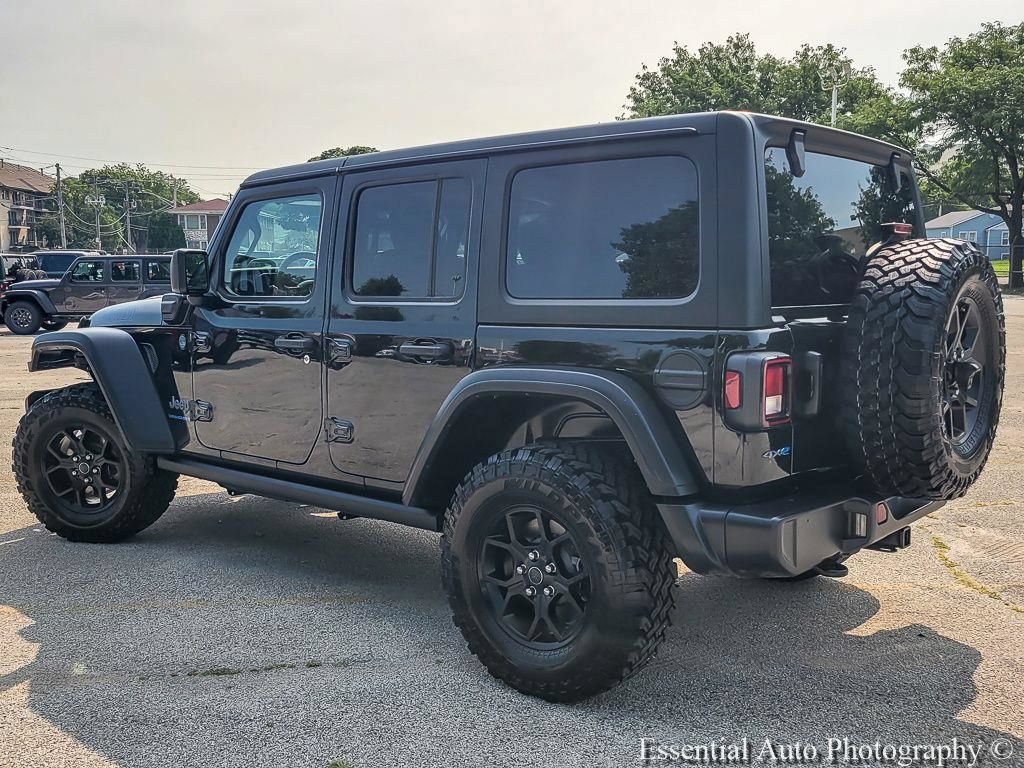 Certified 2025 Jeep Wrangler Unlimited Sport S 4xe AWD/4WD image 10