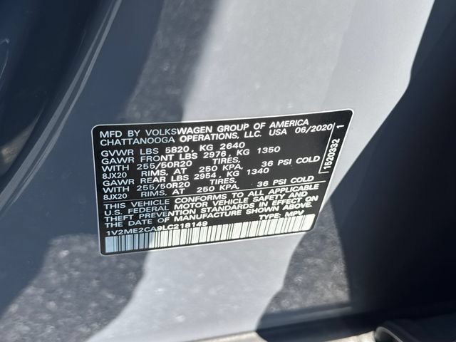 Used 2020 Volkswagen Atlas Cross Sport SEL AWD/4WD image 33